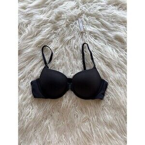 Skims Fits Everybody Push up Bra Onyx Size 36B